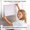 Fun Magnetic Reward Chart for Kids at Home – Motivational Easy to Use Chore Chart w Stickers Encourages Good Habits – Unicorn Behavior & Responsibility Chart for Girls Creates a Fun Daily Routine